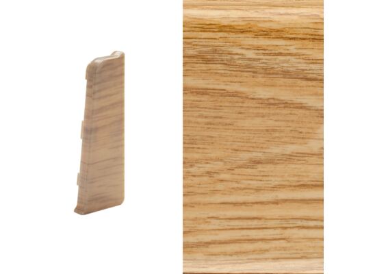 Zakończenie prawe i lewe do listwy INDO dąb dworski Arbiton