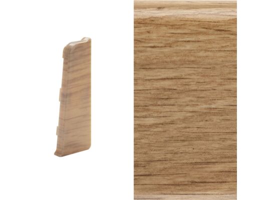 Zakończenie prawe i lewe do listwy INDO dąb bourbon Arbiton