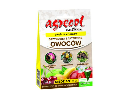 Środek grzybobójczy Miedzian 50 WP 50 g Agrecol