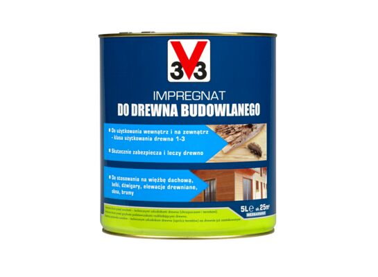 Impregnat do drewna konstrukcyjnego 5 l V33