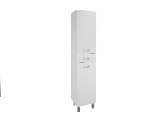 Szafka stojąca słupek MEA C170 DSM 2D1S biała