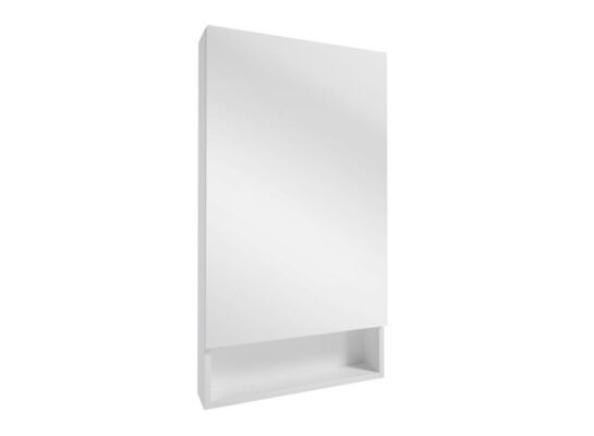 Szafka wisząca lustrzana LUPO E50 1D0S DSM biała