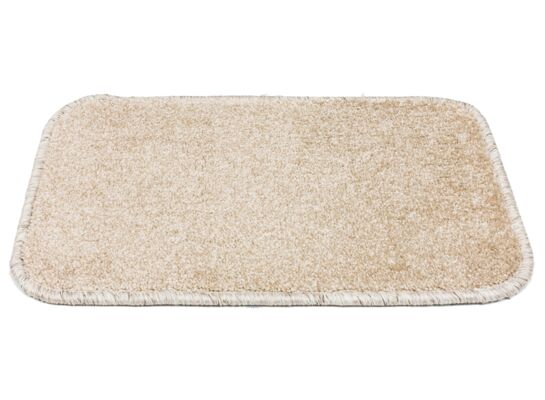 Dywan 60 x 100 cm brązowy / szary / beżowy