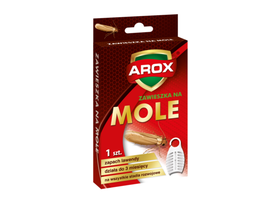 Zawieszka na mole odzieżowe