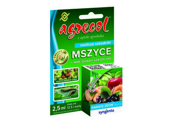 Środek szkodnikobójczy Karate zeon 050CS 2,5 ml Agrecol