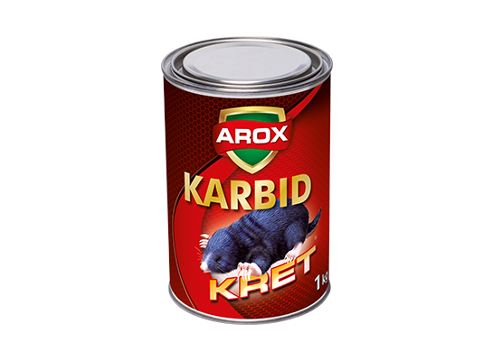 Karbid na krety i nornice 1 kg Arox