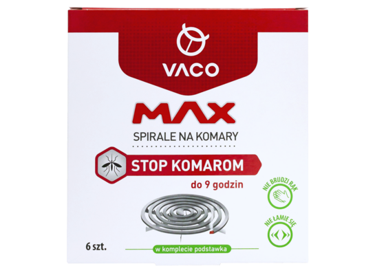 Spirala na komary Max Vaco 6 sztuk