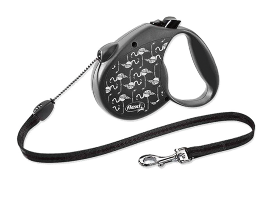 Smycz automatyczna Flexi Flamingo S