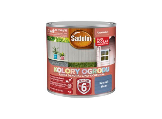 Farba dekoracyjno-ochronna Kolory Ogrodu Kawałek Nieba 0,25 l Sadolin