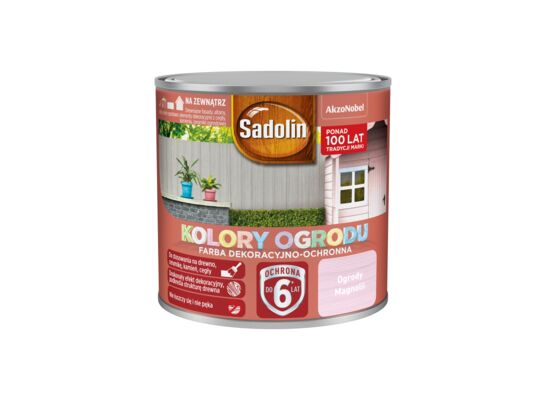 Farba dekoracyjno-ochronna Kolory Ogrodu Ogrody Magnolii 0,25 l Sadolin