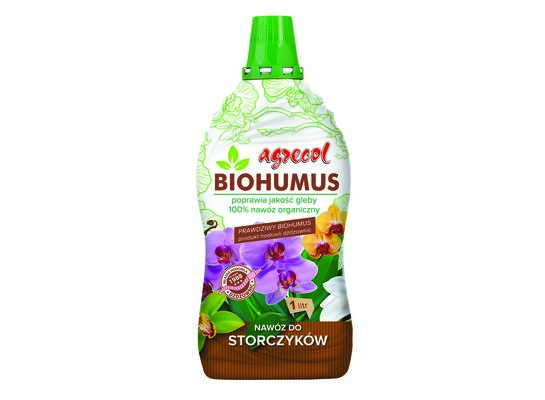 Nawóz do storczyków biohumus 1 l Agrecol