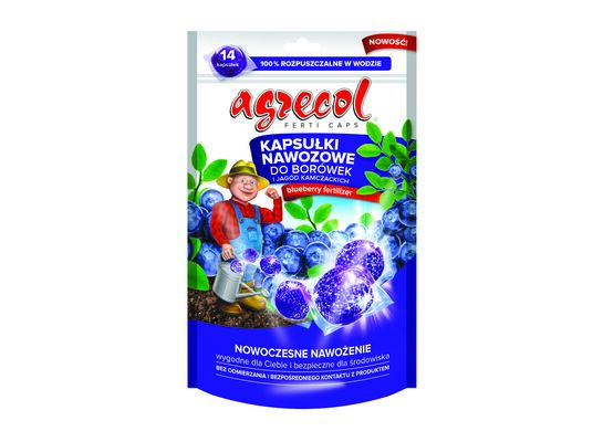 Nawóz do borówek kapsułki 14 sztuk Agrecol