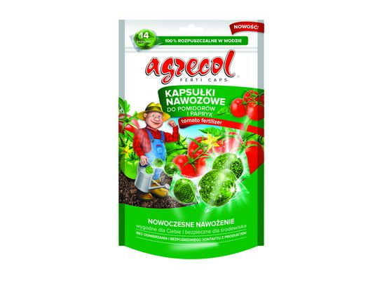 Nawóz do pomidorów kapsułki 14 sztuk Agrecol