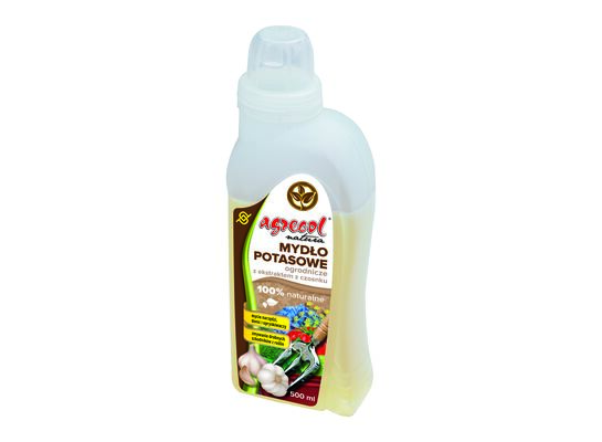 Mydło potasowe czosnkowe 500 ml Agrecol