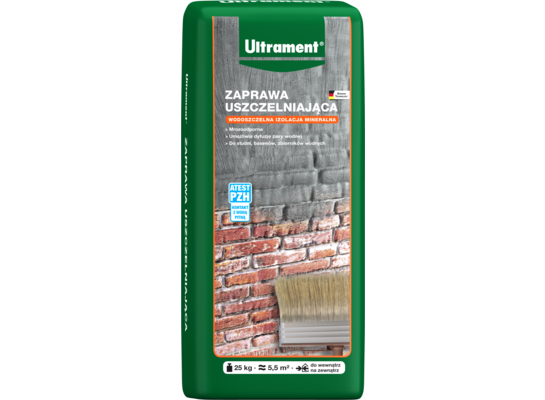 Zaprawa uszczelniająca 25 kg Ultrament 