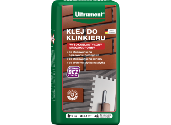 Klej do klinkieru 10 kg Ultrament 