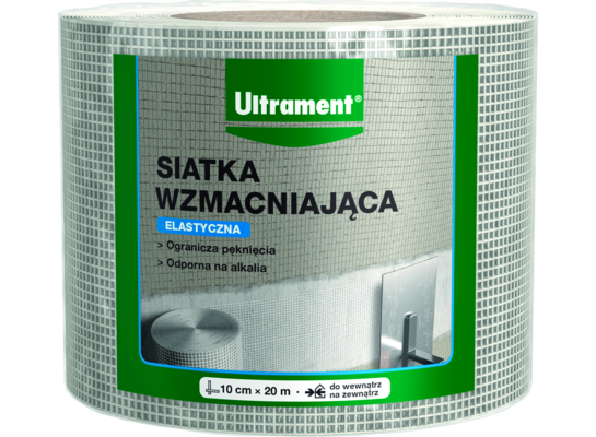 Siatka wzmacniająca 10 cm x 20 m Ultrament