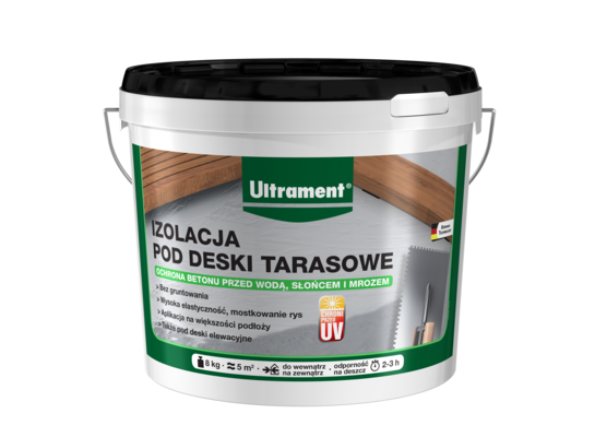 Izolacja pod deski tarasowe 8 kg Ultrament