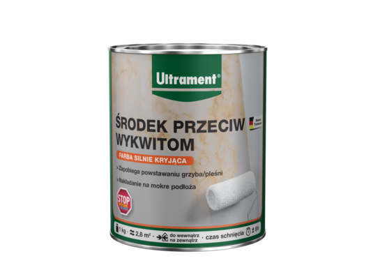 Środek przeciw wykwitom i wilgoci 1 kg Ultrament