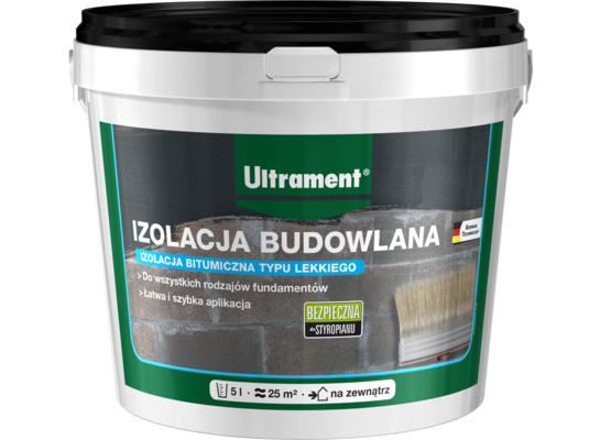 Izolacja budowlana 5 l Ultrament