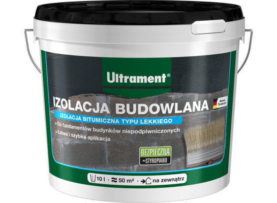 Izolacja budowlana 10 l Ultrament