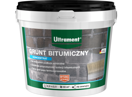 Grunt bitumiczny 2,5 l + 2,5 l