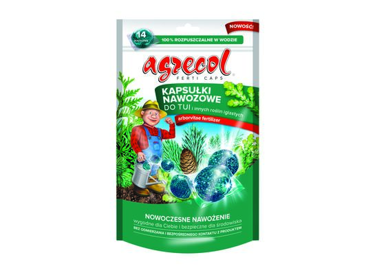 Nawóz tuje kapsułki 14 sztuk Agrecol