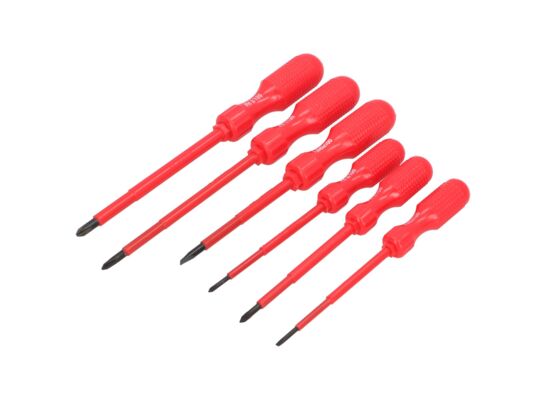 Zestaw wkrętaków VDE 1000 V 6cz. FASTER TOOLS