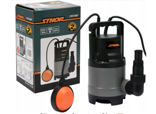 Pompa do wody brudnej 500 W