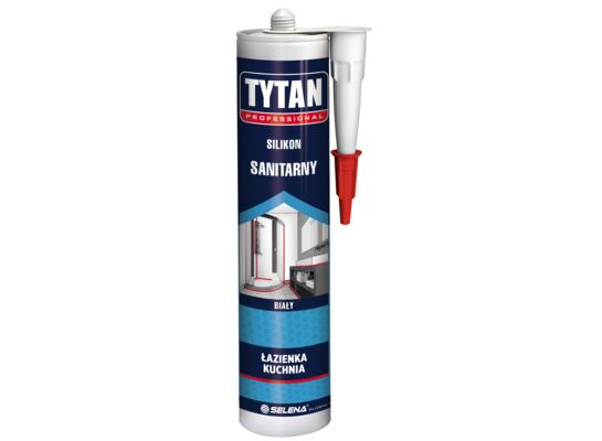 Silikon sanitarny 280 ml biały TYTAN PROFESSIONAL