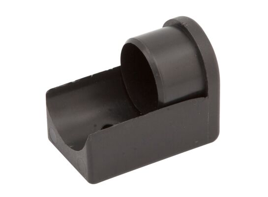 Zaślepka ze ślizgaczem Q25 czarna