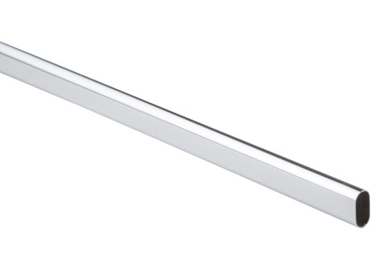Drążek meblowy owalny 30 x 15 Gr. 0.7 L=150 chrom