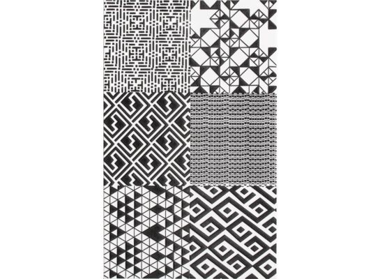 Dekor NERO Majolica 25 x 40 cm