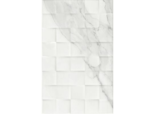 Dekor MARIZA WHITE 3D 25 x 40 cm gat. I