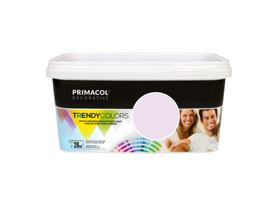Farba Trendy Colors jasny fiolet (21) 2,5 l PRIMACOL DECORATIVE
