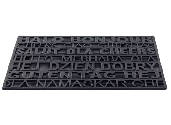 Wycieraczka HALLO - BONJOUR 40 x 60