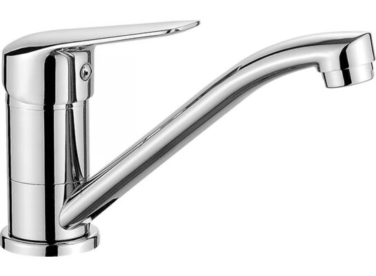 Bateria BORO chromowana umywalkowa stojąca