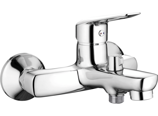 Bateria wannowa BORO chromowana bez kompletu natryskowego