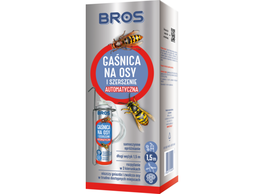 Gaśnica na osy i szerszenie automatyczna 400 ml BROS
