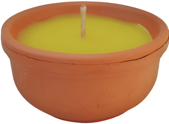 Świeca ogrodowa w ceramice 140 g
