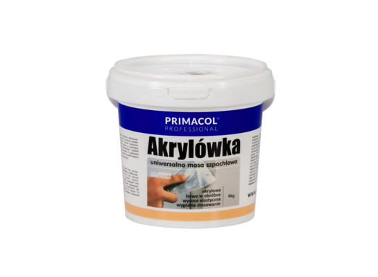 Masa szpachlowa Akrylówka 4 kg Primacol Professional