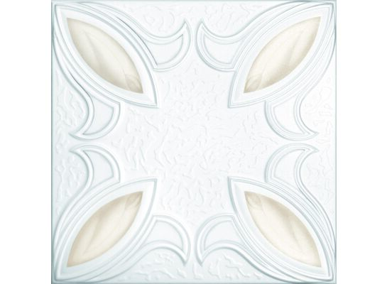 Kaseton sufitowy z polistyrenu Tulip beż 2 m² 50 x 50 cm DMS