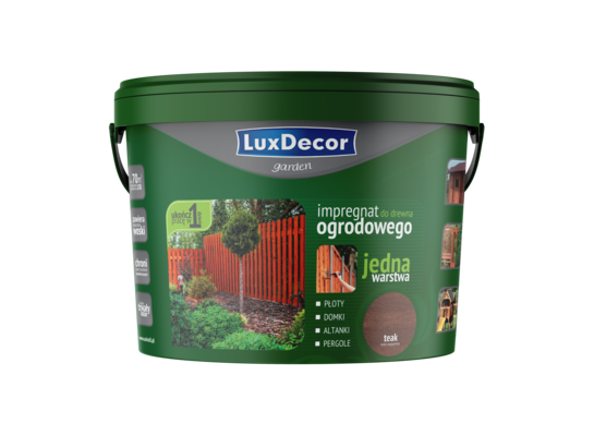 Impregnat LuxDecor Garden teak 10 l