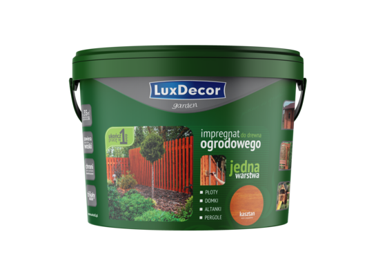 Impregnat LuxDecor Garden kasztan 5 l