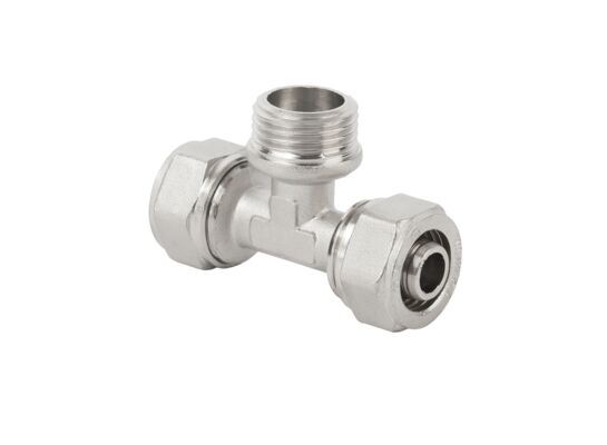 Trójnik PEX-GZ-PEX 16X1/2X16