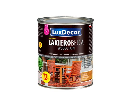 Lakierobejca do drewna jasny 0,75 l LuxDecor