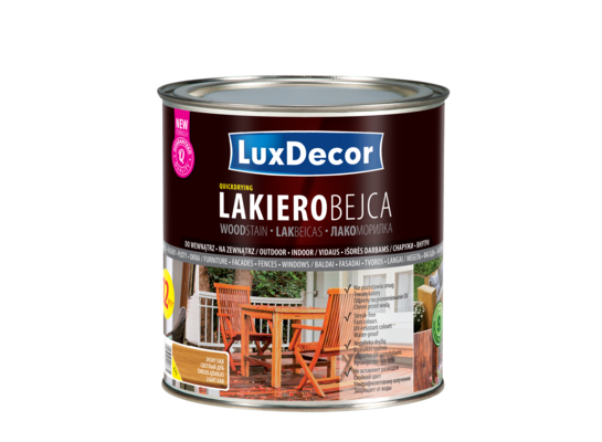 Lakierobejca do drewna jasny 2,5 l LuxDecor