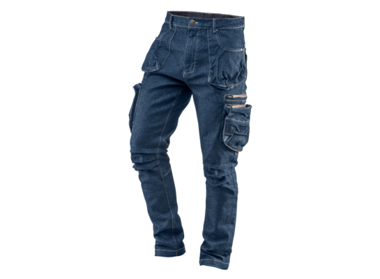 Spodnie robocze z 5 kieszeniami denim M