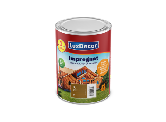 Impregnat akrylowy ochronno-dekoracyjny dąb 1 l LuxDecor