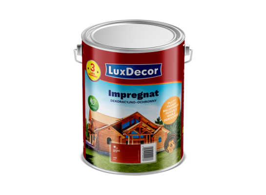 Impregnat akrylowy ochronno-dekoracyjny cedr 5 l LuxDecor